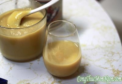 Chè đỗ xanh sương sáo